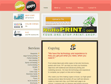 Tablet Screenshot of nohocopy.com